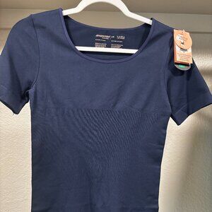 NWT Shapermint Blue Top